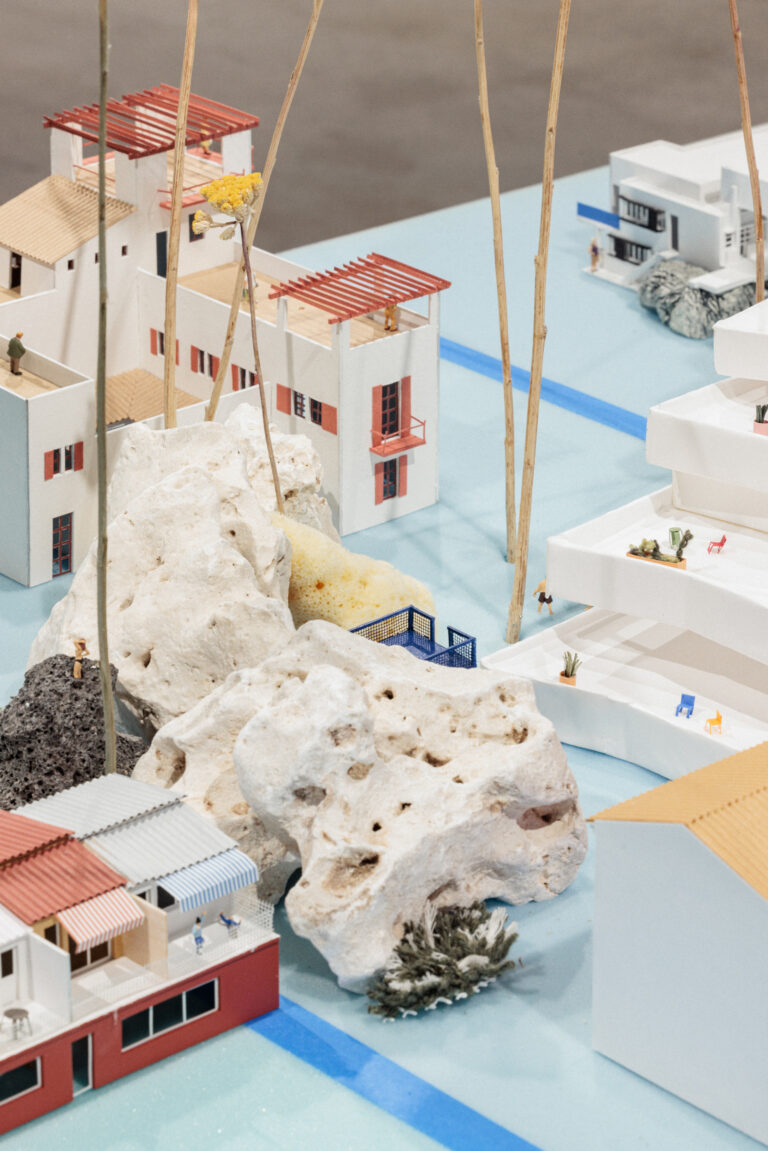 Bâtiment miniature de l'exposition « La Balnéaire » à Roquebrune-Cap-Martin